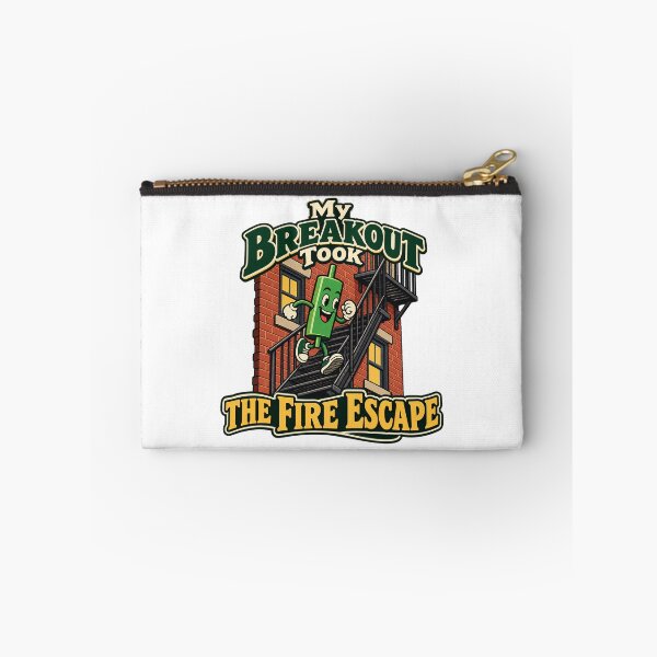 Item preview, My Breakout Took the Fire Escape Trading Humor designed and sold by Bikivuno.