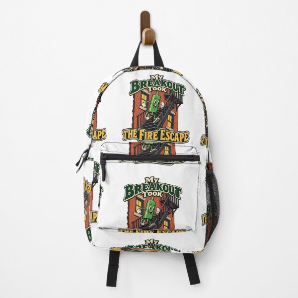Item preview, My Breakout Took the Fire Escape Trading Humor designed and sold by Bikivuno.