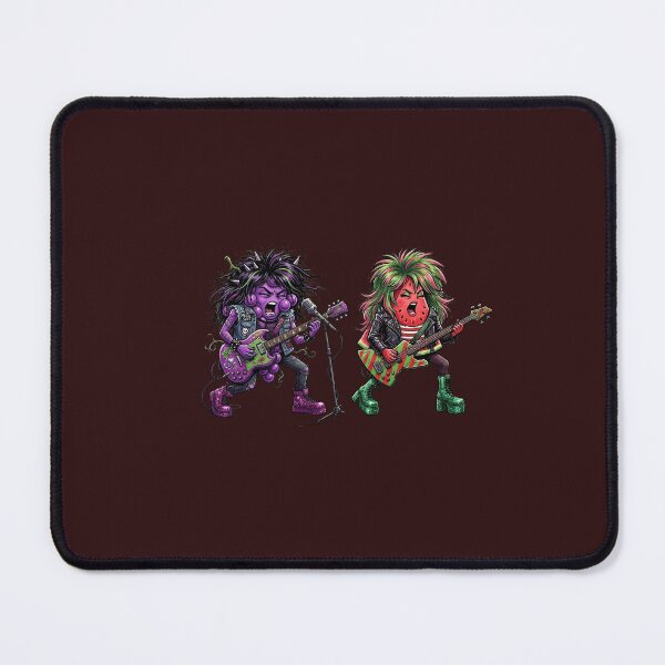 Item preview, Grape and Watermelon Fruit Punk Rock Band  designed and sold by TheModernMuslimchibi&more .