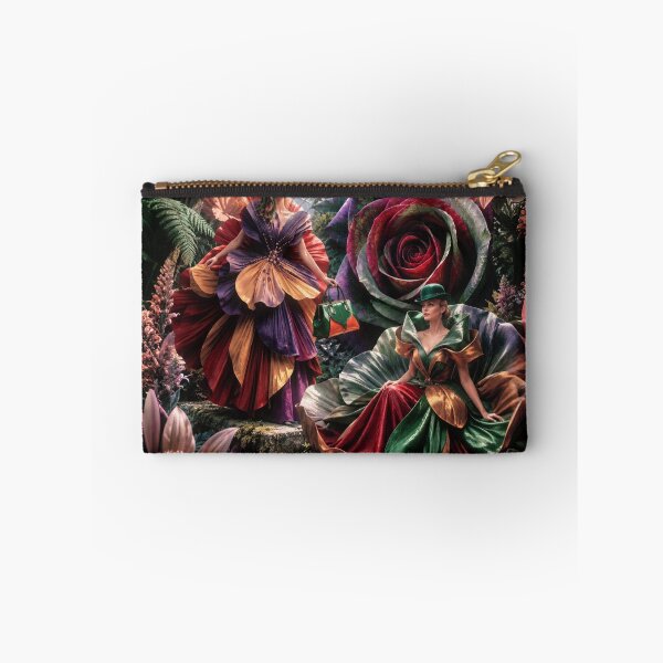 Item preview, High-Fashion Botanical Greenhouse Fantasy with Floral Couture Models designed and sold by KingsArtworx 2.