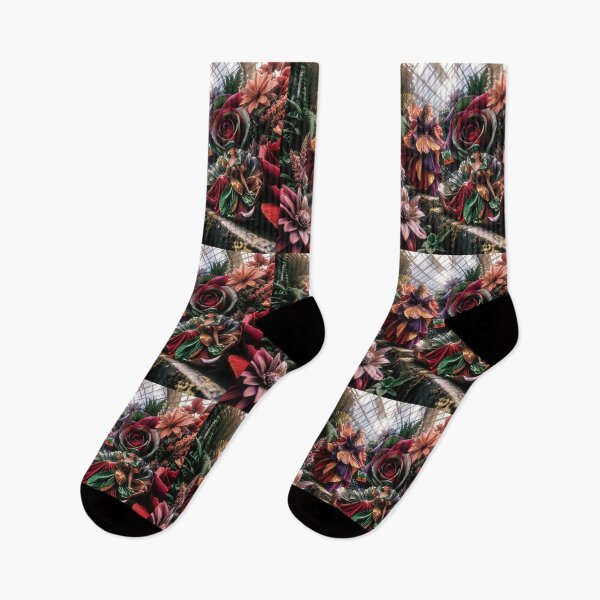 Item preview, High-Fashion Botanical Greenhouse Fantasy with Floral Couture Models designed and sold by KingsArtworx 2.
