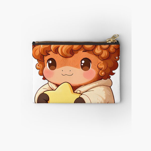 Item preview, Cute Highland Cow Calf in Fleece Pajamas Hugging Star Cushion designed and sold by pumsquare.