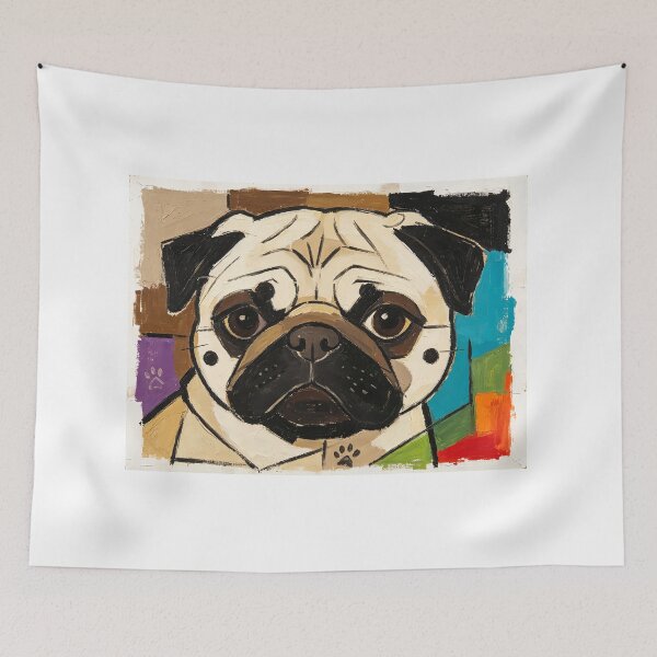 Item preview, impasto portrait designed and sold by forget45studio.