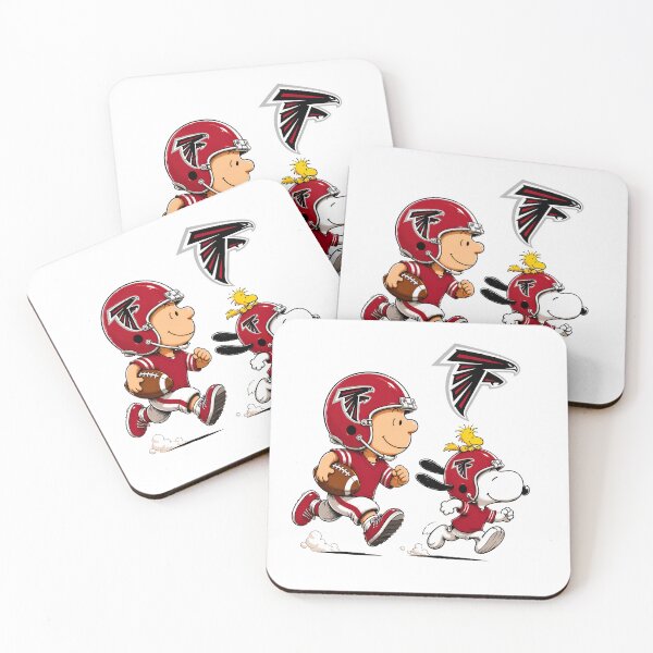 Item preview, Charlie Brown Snoopy Falcons Football  designed and sold by RetroAGarage.