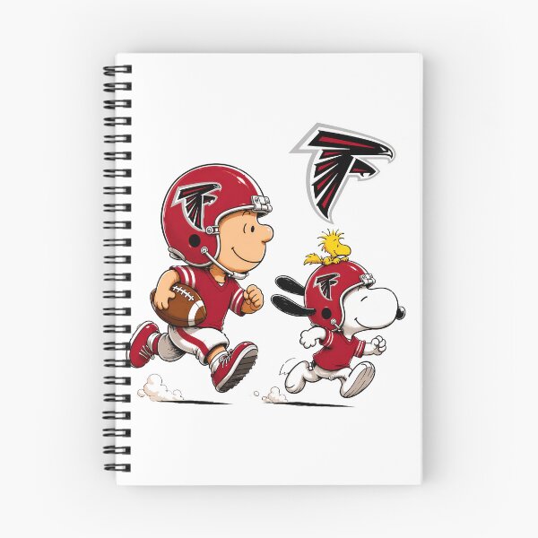 Item preview, Charlie Brown Snoopy Falcons Football  designed and sold by RetroAGarage.