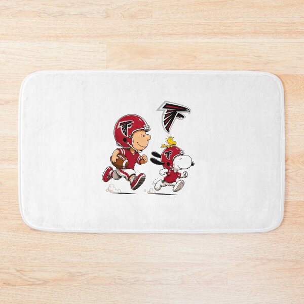 Item preview, Charlie Brown Snoopy Falcons Football  designed and sold by RetroAGarage.