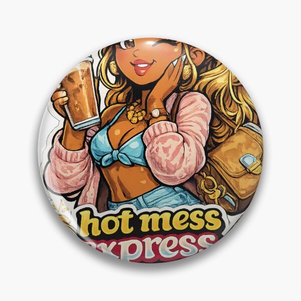 Item preview, Hot Mess Express Gift - Relatable Chaos designed and sold by RedRubyBubble.