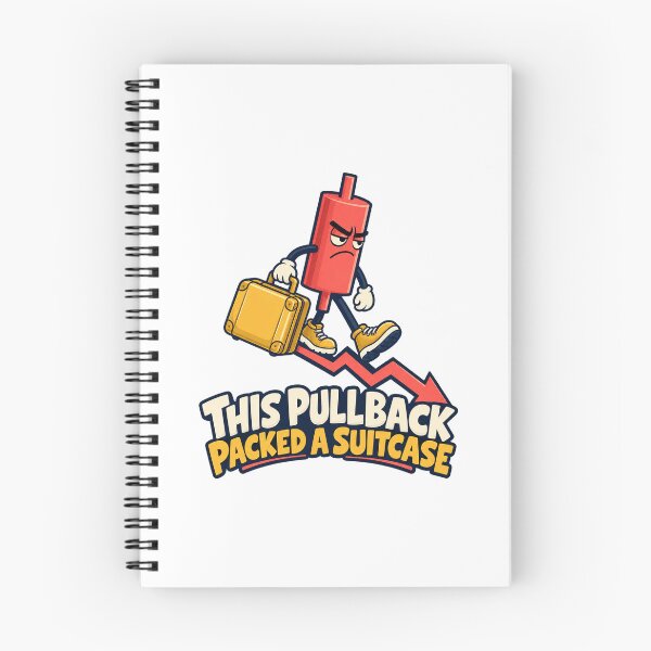 Item preview, This Pullback Packed a Suitcase Trading Humor designed and sold by Bikivuno.