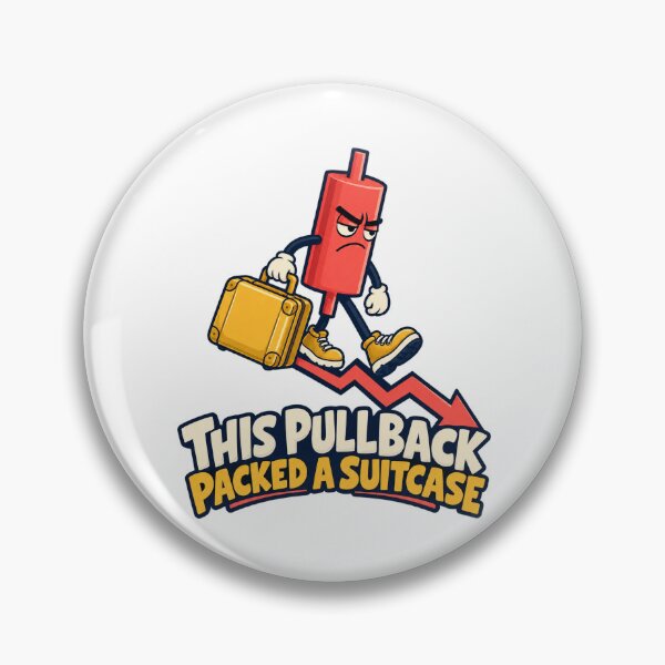 Item preview, This Pullback Packed a Suitcase Trading Humor designed and sold by Bikivuno.