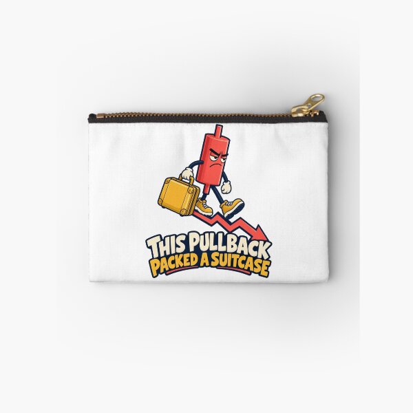 Item preview, This Pullback Packed a Suitcase Trading Humor designed and sold by Bikivuno.