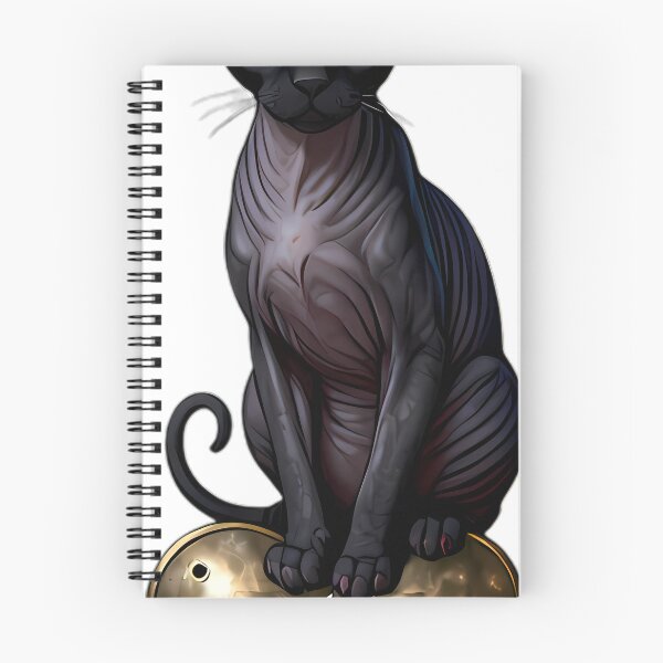 Item preview, Gothic Sphynx Cat Arcane Planchette designed and sold by IllumeInk.
