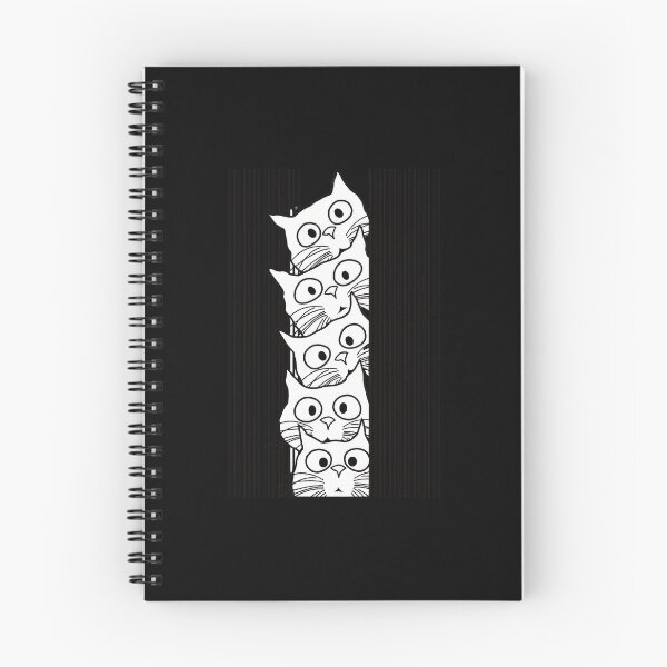 Item preview, Peeking Cats Stripe Vertical Art designed and sold by helencacu.