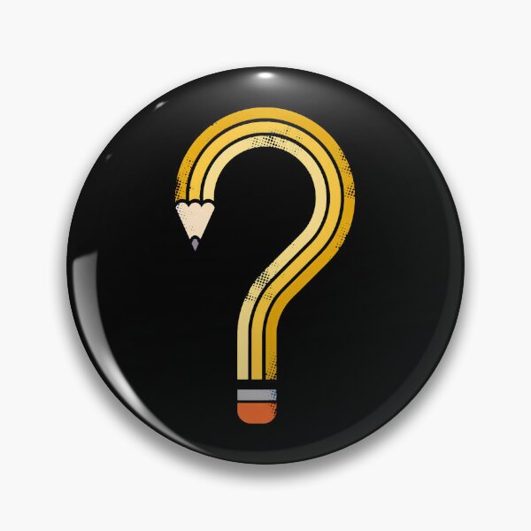 Item preview, Pencil Question Mark Curiosity Design designed and sold by sotospor.