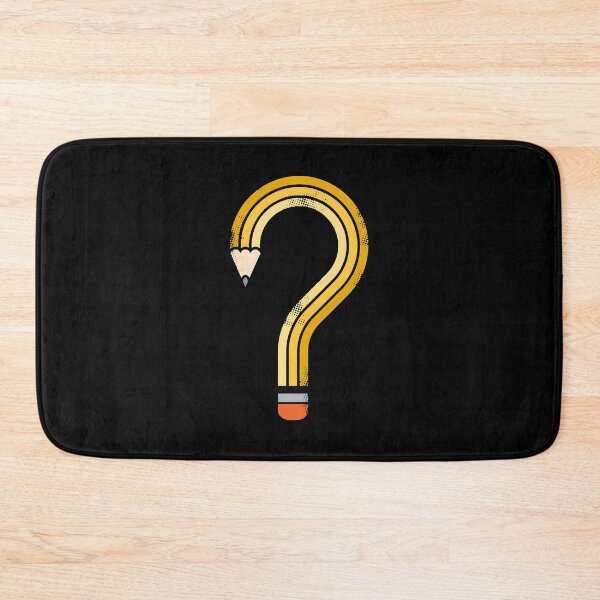 Item preview, Pencil Question Mark Curiosity Design designed and sold by sotospor.