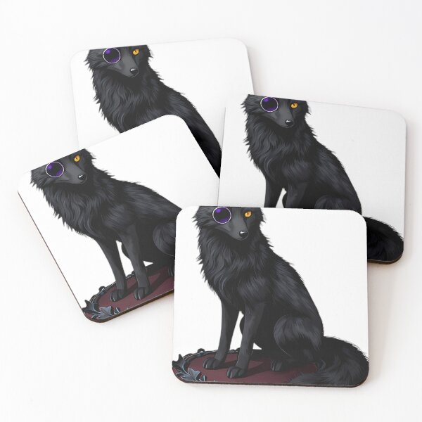 Item preview, Gothic Black Fox Dark Ivy Planchette designed and sold by IllumeInk.