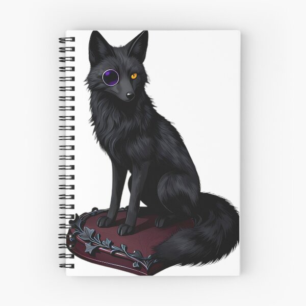 Item preview, Gothic Black Fox Dark Ivy Planchette designed and sold by IllumeInk.
