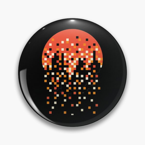 Item preview, Pixel Sun City Dissolve Art designed and sold by lasopent.