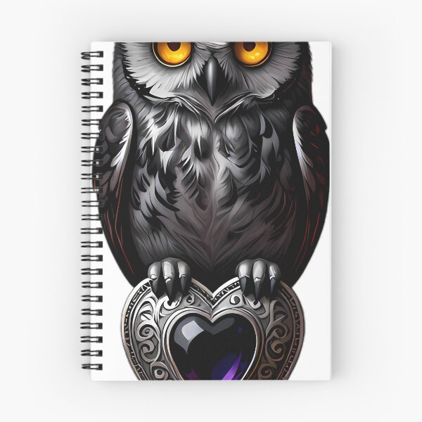 Item preview, Gothic Screech Owl Silver Filigree Planchette designed and sold by IllumeInk.