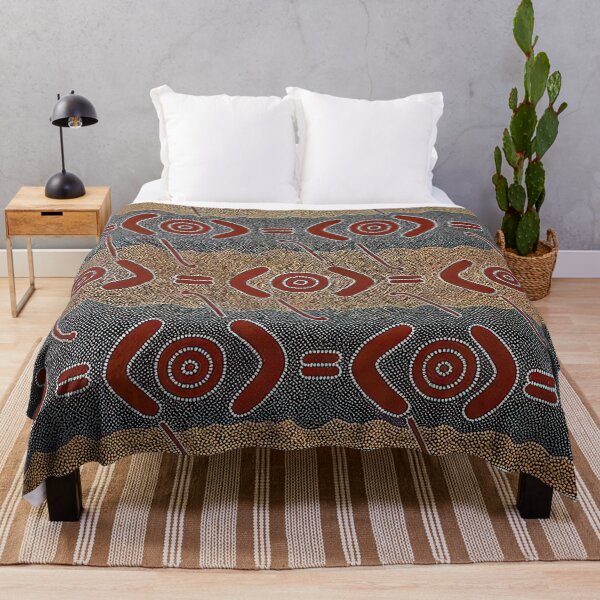 Item preview, Men's dreaming - native art designed and sold by NeonCanvasDream.