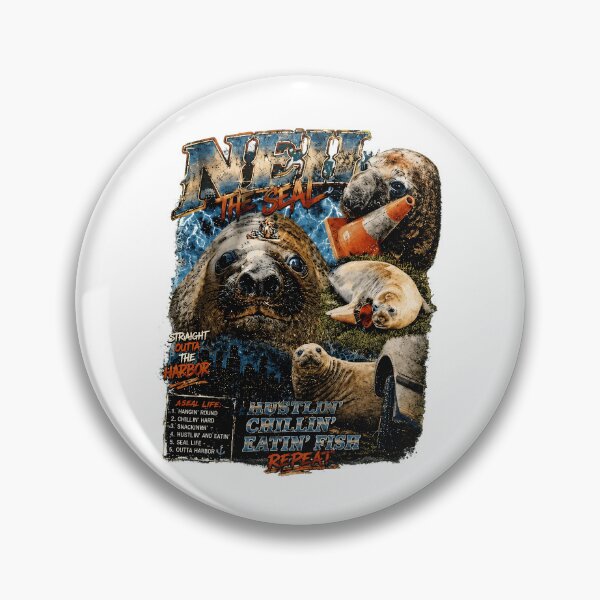 Item preview, Funny Seal Retro Graphic  designed and sold by vandewalker.
