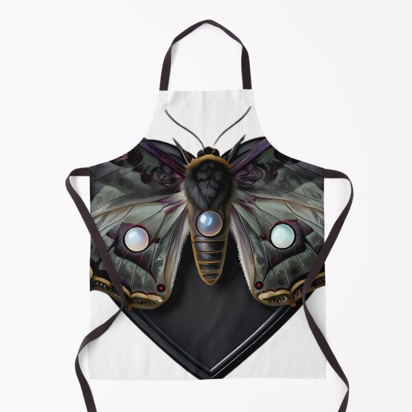 Item preview, Gothic Luna Moth Moonstone Planchette designed and sold by IllumeInk.