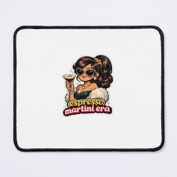 Item preview, Espresso Martini Lover Gift - Era Cocktail Girl designed and sold by RedRubyBubble.
