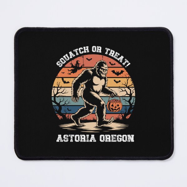 Item preview, Squatch or Treat Astoria Oregon Bigfoot Trick or Treating designed and sold by WigOutlet.