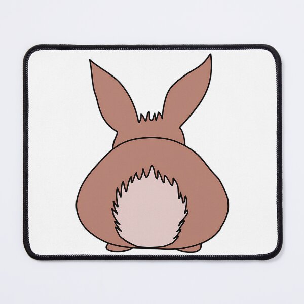 Item preview, Cute Fluffy Bunny Butt - Happy Easter Bunny designed and sold by CosmosUK.