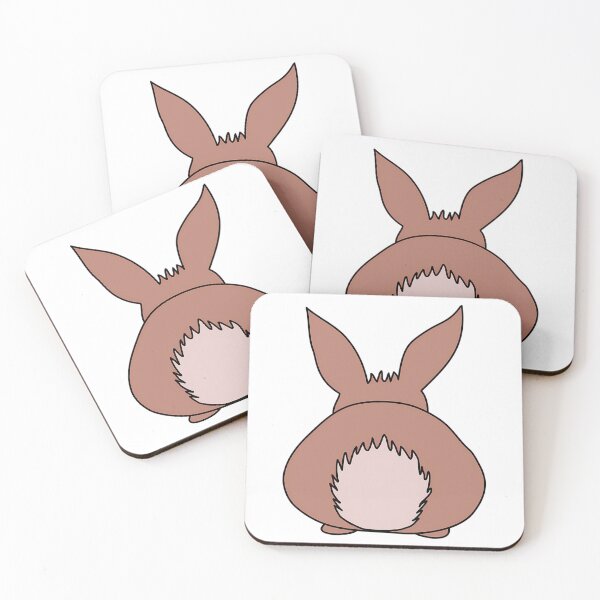 Item preview, Cute Fluffy Bunny Butt - Happy Easter Bunny designed and sold by CosmosUK.