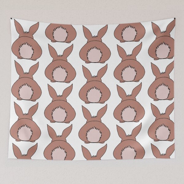 Item preview, Cute Fluffy Bunny Butt - Happy Easter Bunny designed and sold by CosmosUK.