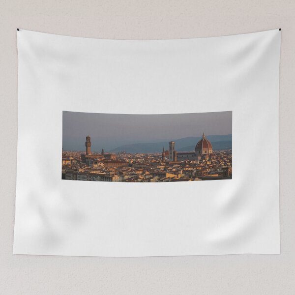 Item preview, View of the city of Florence early in the morning. designed and sold by brambillasimone.