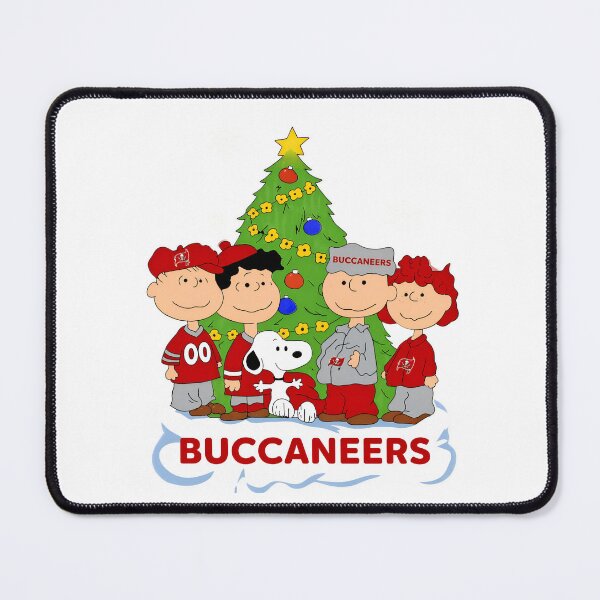 Item preview, Buccaneers Snoopy Holiday Christmas designed and sold by RetroAGarage.