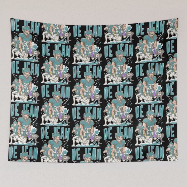 Item preview, Cooper Dejean Cartoon Football Fan Art designed and sold by DreamoraaStudio.