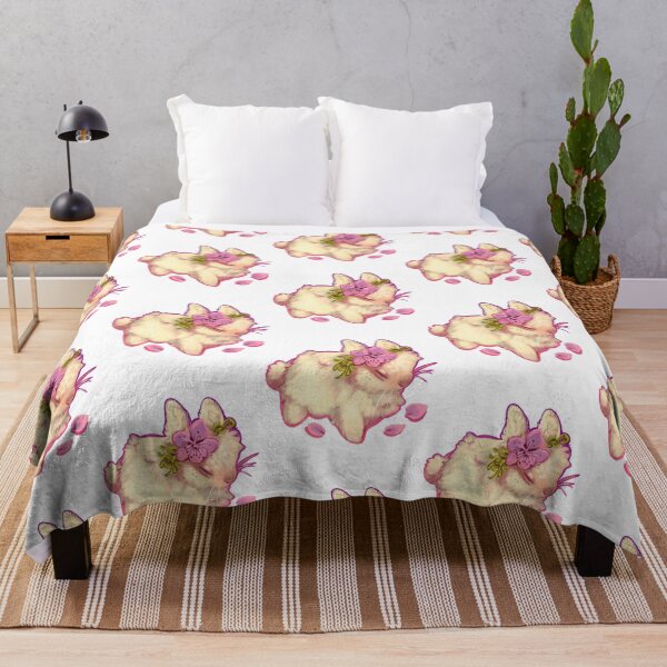 Item preview, Fluffy Floral Bnnuy designed and sold by CosmosUK.