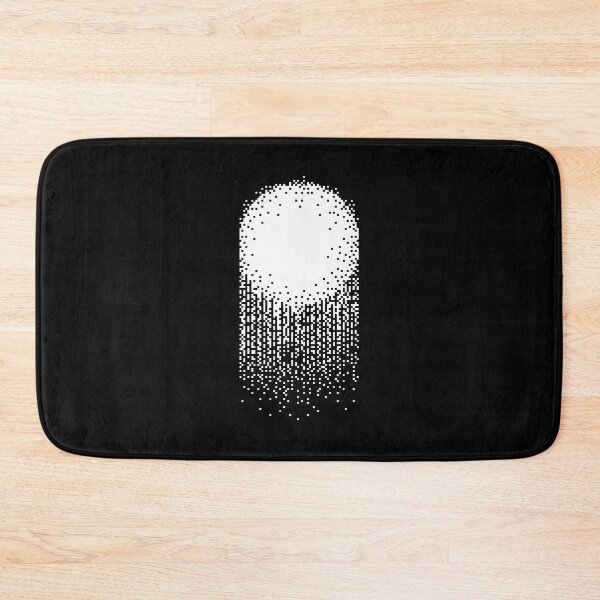 Item preview, Pixelated Dissolving Oval Abstract Design designed and sold by helencacu.