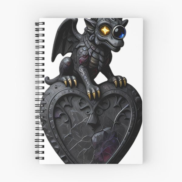 Item preview, Gothic Stone Gargoyle Obsidian Planchette designed and sold by IllumeInk.