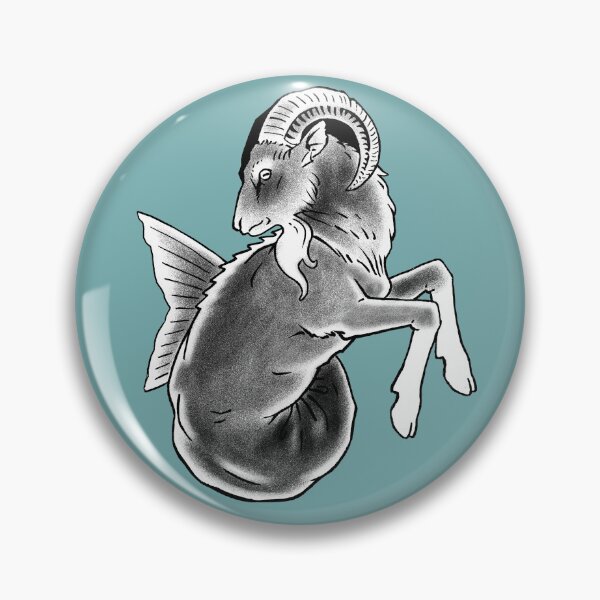 Item preview, Capricorn ♑ designed and sold by Algiz-TattooArtStudio.