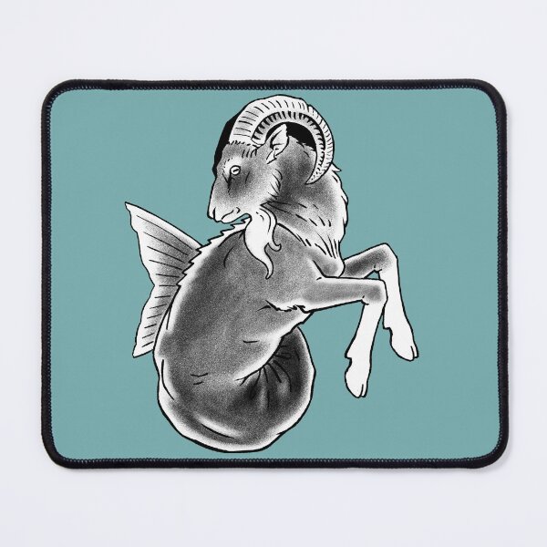 Item preview, Capricorn ♑ designed and sold by Algiz-TattooArtStudio.