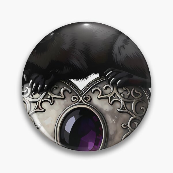 Item preview, Gothic Ermine Weasel Silver Planchette designed and sold by IllumeInk.