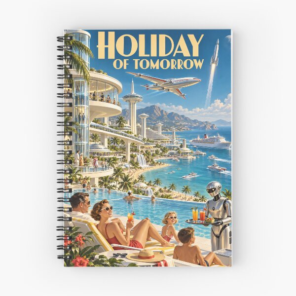Item preview, Tomorrow's World: Holiday of Tomorrow designed and sold by Moviebuff91.