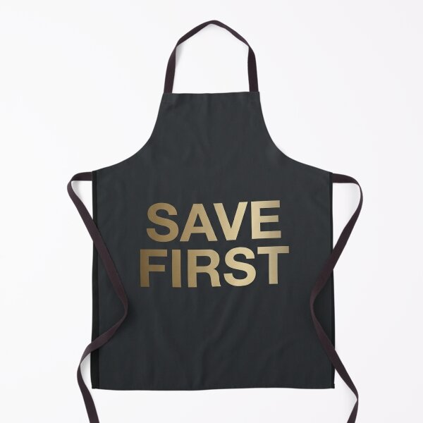 Item preview, Save First | Minimalist Gold Accent Money Quote designed and sold by Zaramodo.