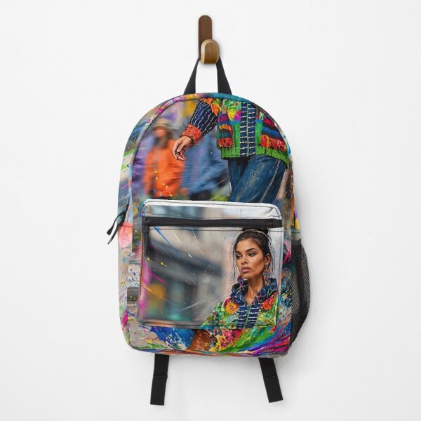 Item preview, Colorful Street Haute Couture Jacket - Art Print designed and sold by CosmocarteCM.
