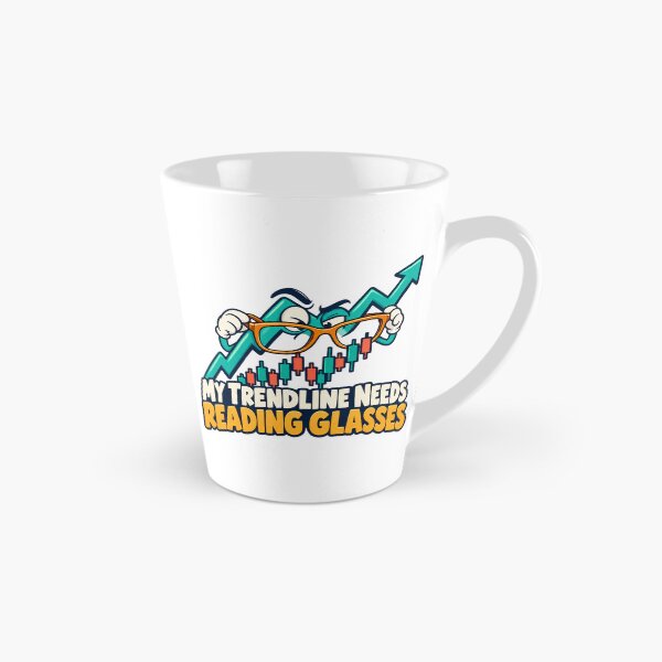Item preview, My Trendline Needs Reading Glasses Funny Quote designed and sold by Bikivuno.