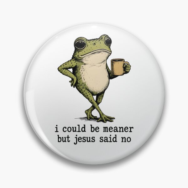 Item preview, I Could Be Meaner But Jesus Said No designed and sold by seektopus.