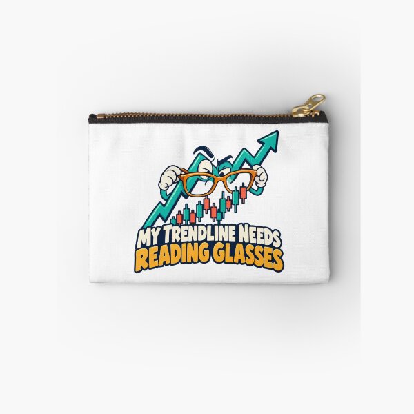 Item preview, My Trendline Needs Reading Glasses Funny Quote designed and sold by Bikivuno.