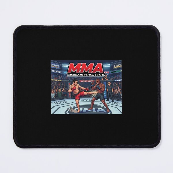 Item preview, Retro Pixel MMA Fighting Arena Design designed and sold by JESSICATANLEY.