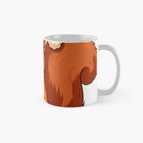 Item preview, Cute Squirrel in Pumpkin Pajamas with Spiced Almond Milk designed and sold by pumsquare.