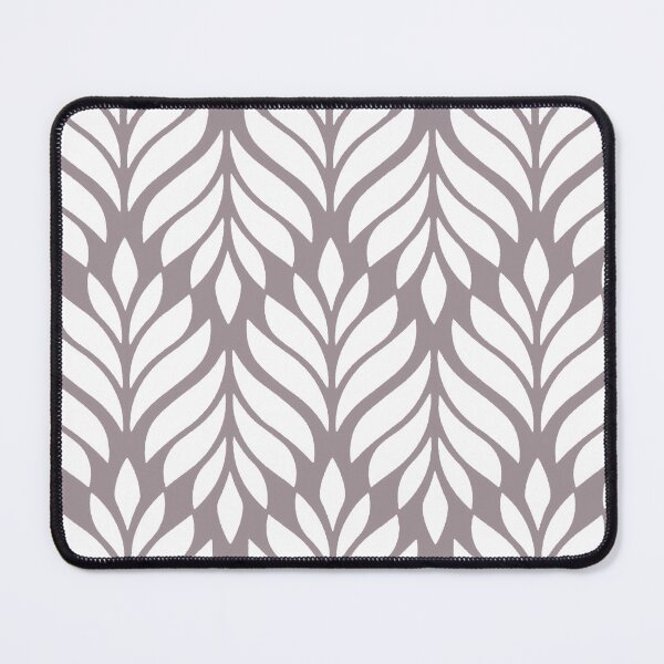 Item preview, Taupe Leaf Pattern designed and sold by ViaARTfactory.