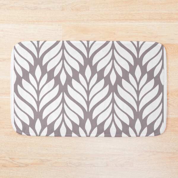Item preview, Taupe Leaf Pattern designed and sold by ViaARTfactory.