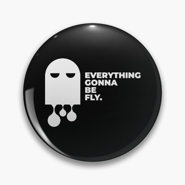 Item preview, Everything Gonna Be Fly | Funny Chill Ghost designed and sold by offquote. by nttglyphs.